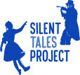 logo silent tales BLU